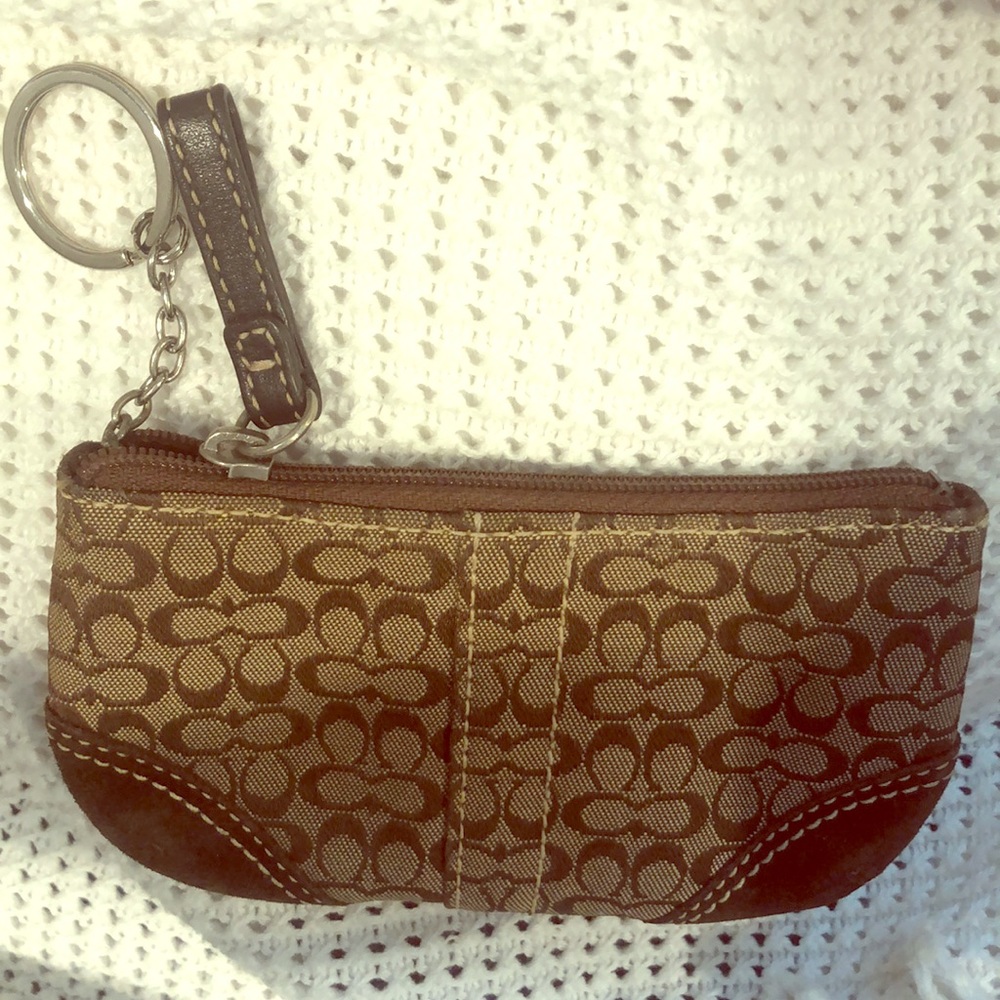 Really old coin purse/ key chain
